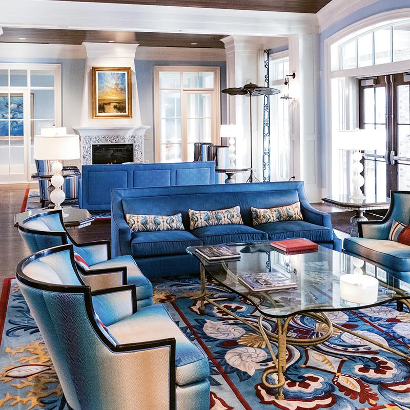 The comfy and spacious guest rooms are appointed with coastal decor and fireplaces; many offer soaking tubs and balconies with harbor views. 